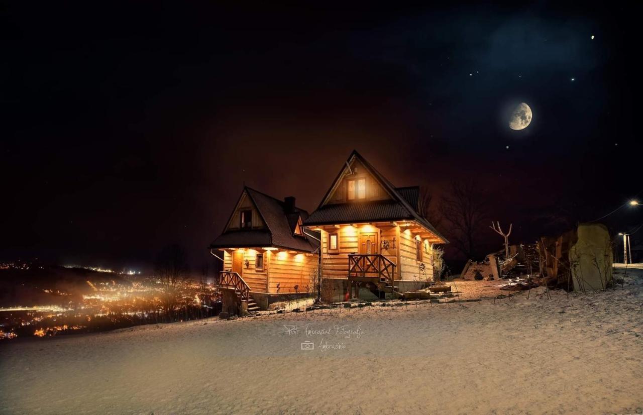 Domki Widokowe Wooden Luxury Chalet & Jacuzzi Zab Luaran gambar