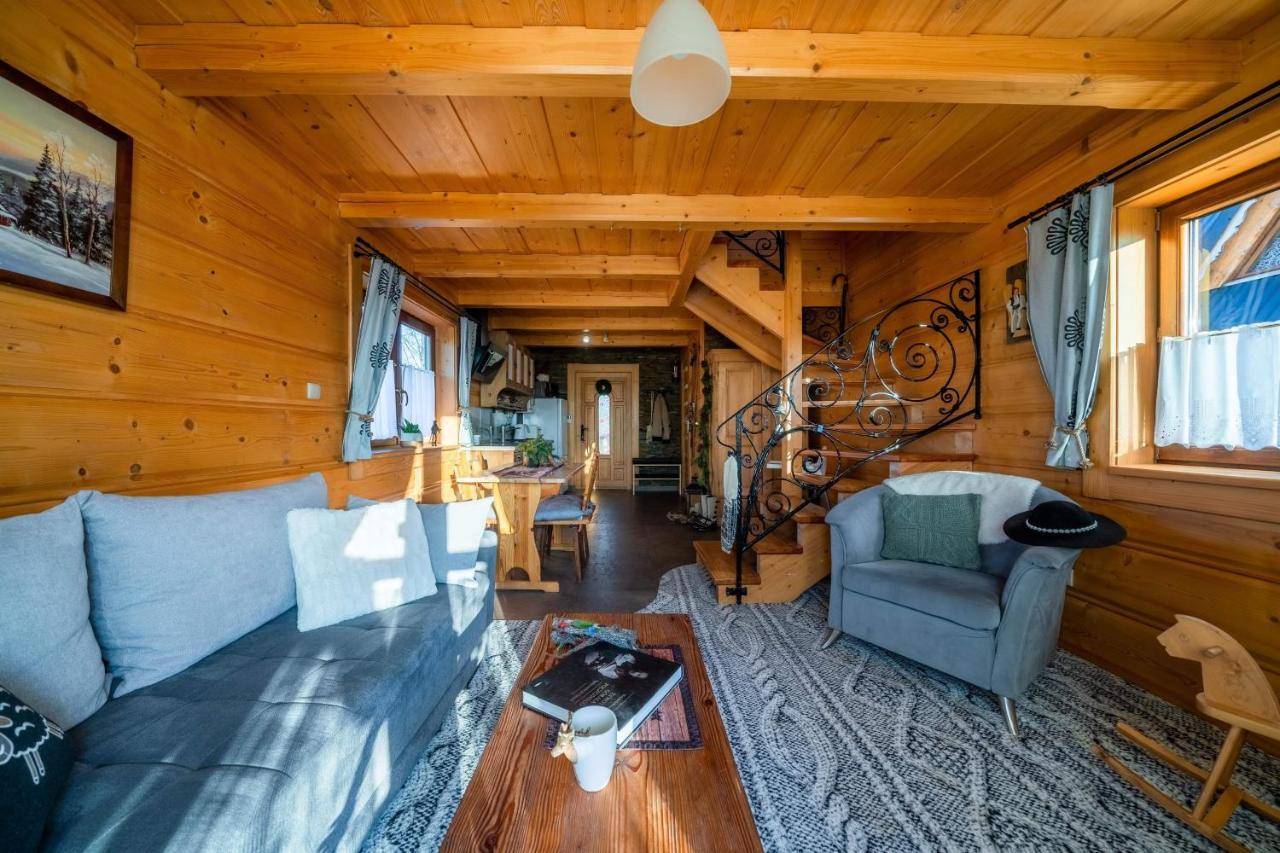 Domki Widokowe Wooden Luxury Chalet & Jacuzzi Zab Luaran gambar