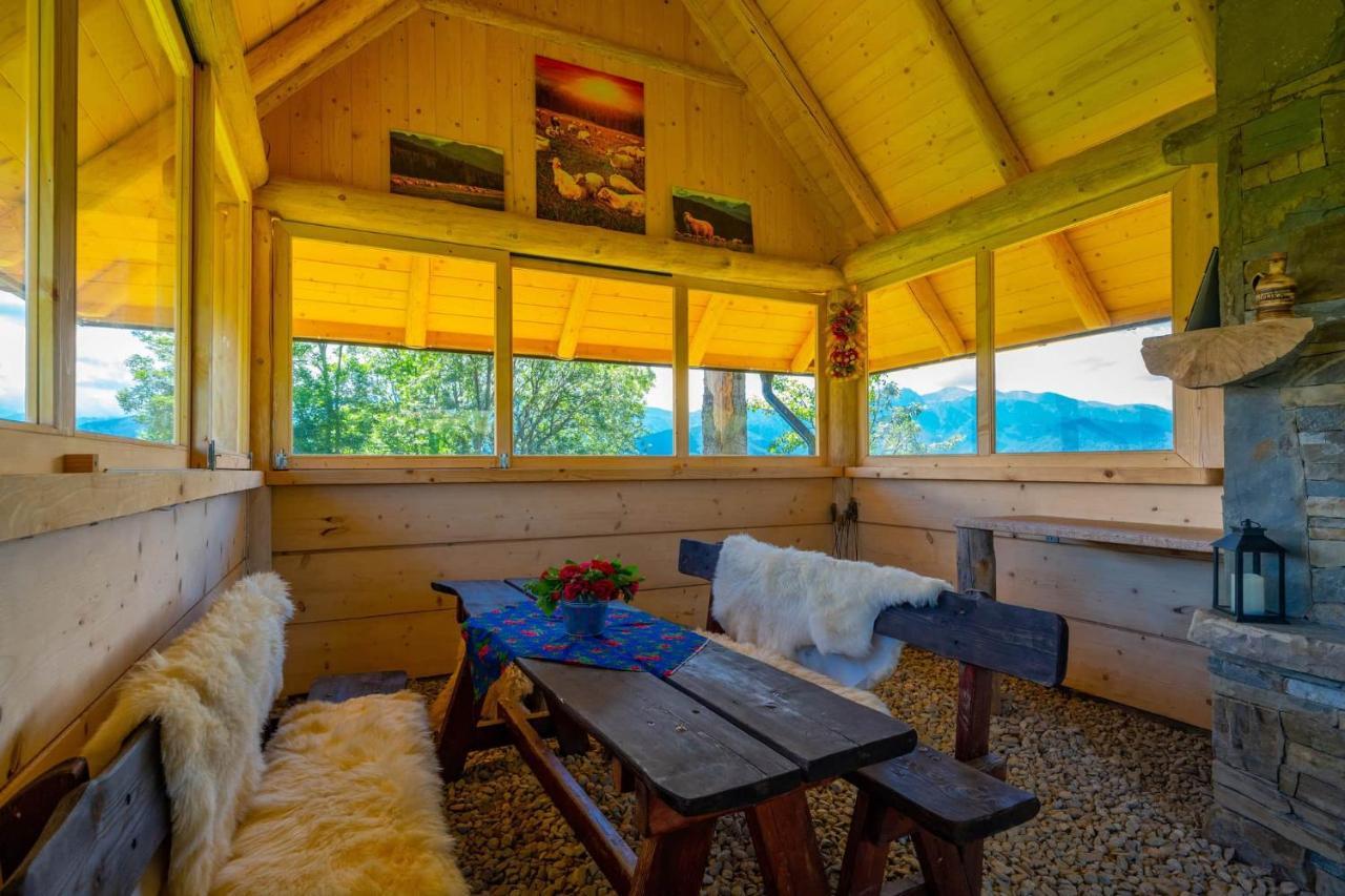 Domki Widokowe Wooden Luxury Chalet & Jacuzzi Zab Luaran gambar