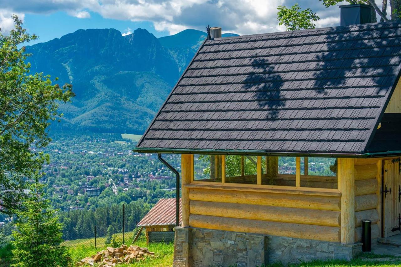 Domki Widokowe Wooden Luxury Chalet & Jacuzzi Zab Luaran gambar