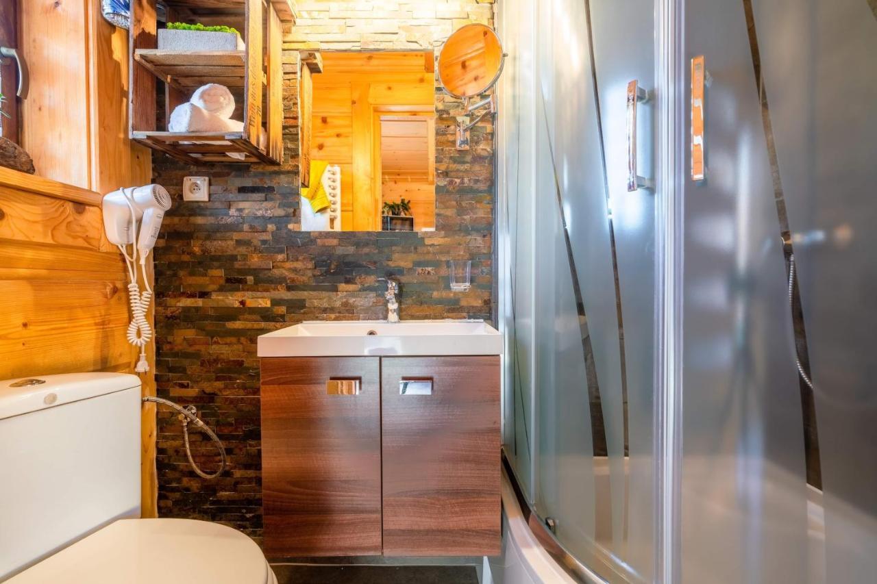 Domki Widokowe Wooden Luxury Chalet & Jacuzzi Zab Luaran gambar