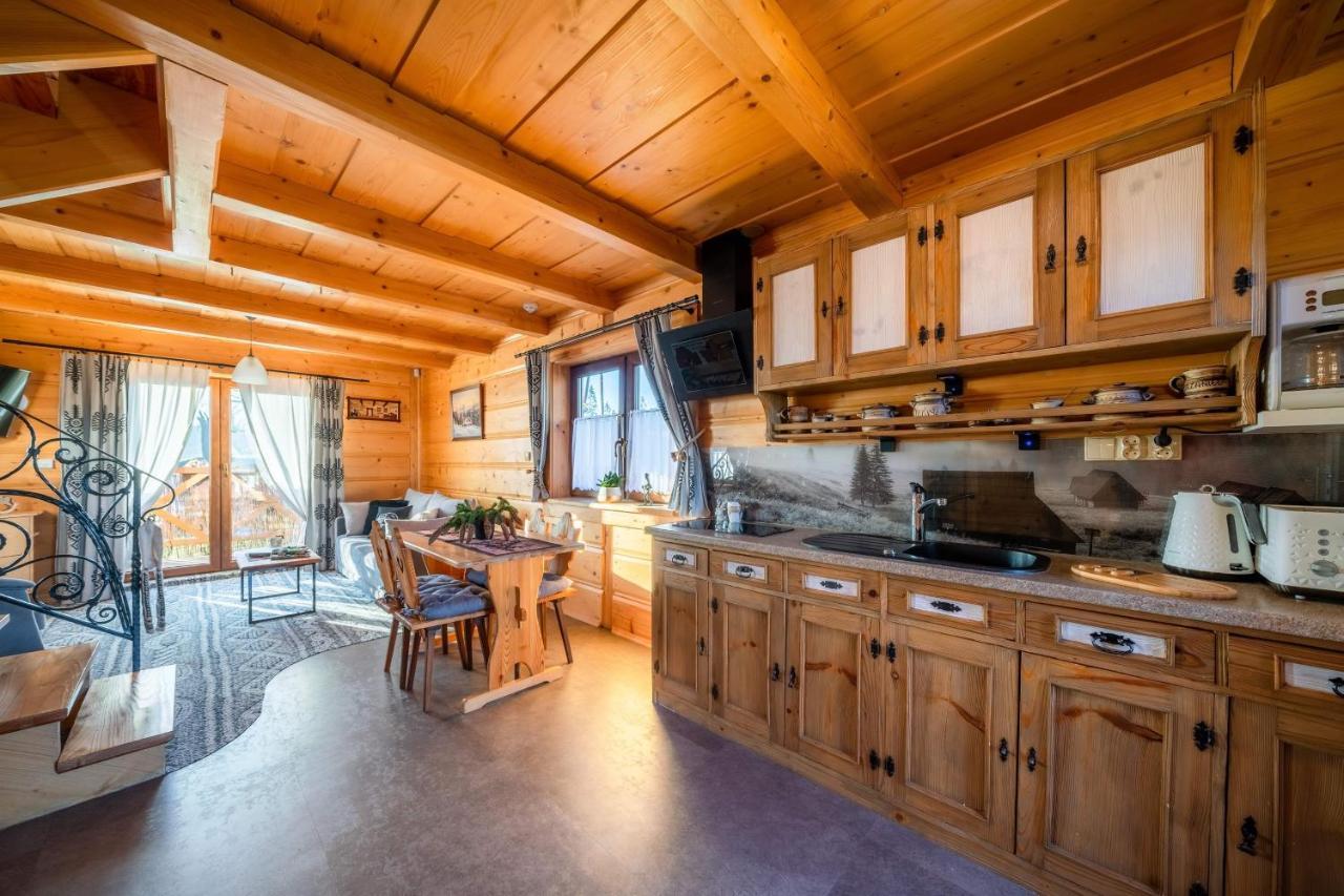 Domki Widokowe Wooden Luxury Chalet & Jacuzzi Zab Luaran gambar