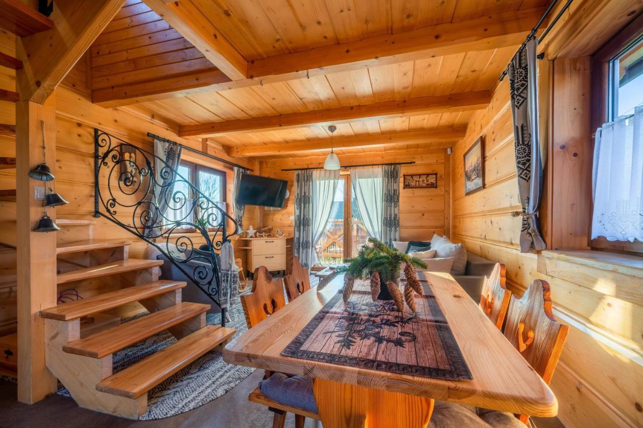 Domki Widokowe Wooden Luxury Chalet & Jacuzzi Zab Luaran gambar