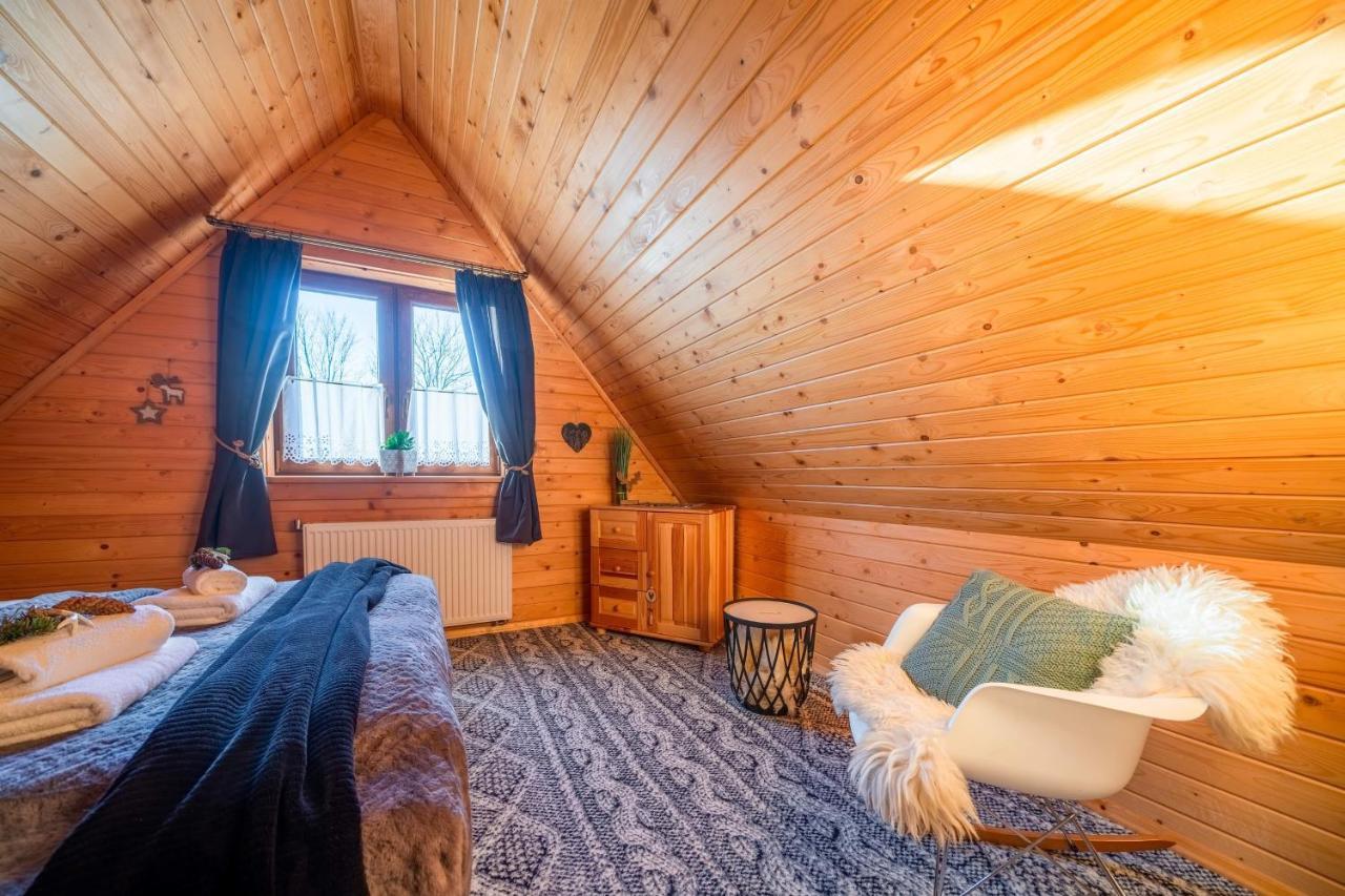 Domki Widokowe Wooden Luxury Chalet & Jacuzzi Zab Luaran gambar