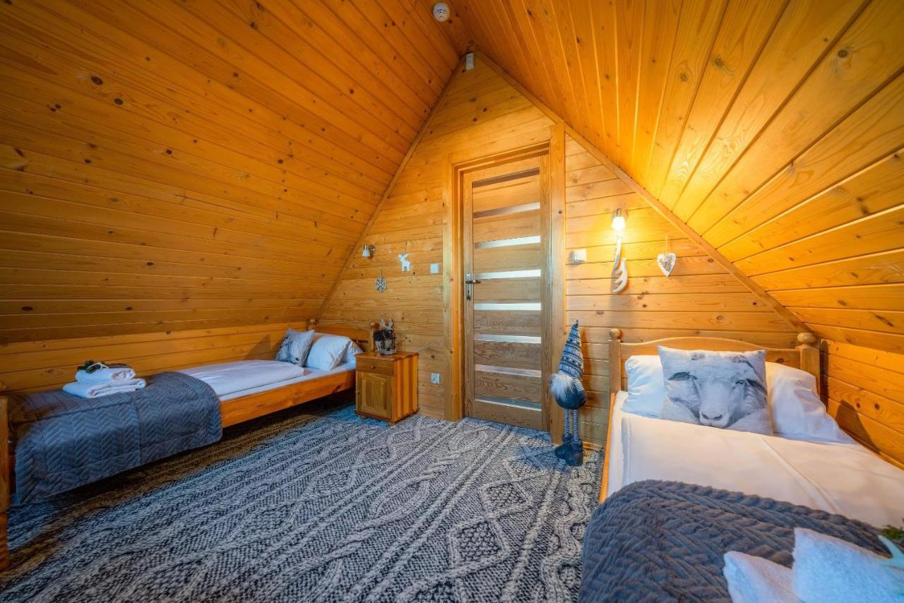 Domki Widokowe Wooden Luxury Chalet & Jacuzzi Zab Luaran gambar