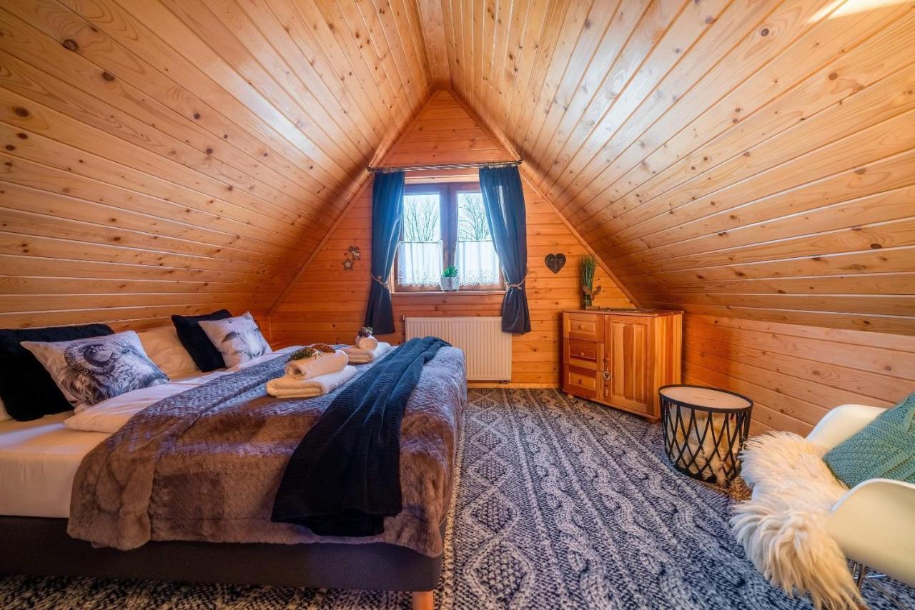 Domki Widokowe Wooden Luxury Chalet & Jacuzzi Zab Luaran gambar