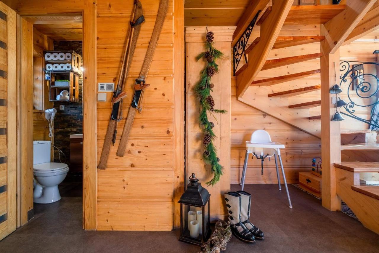 Domki Widokowe Wooden Luxury Chalet & Jacuzzi Zab Luaran gambar