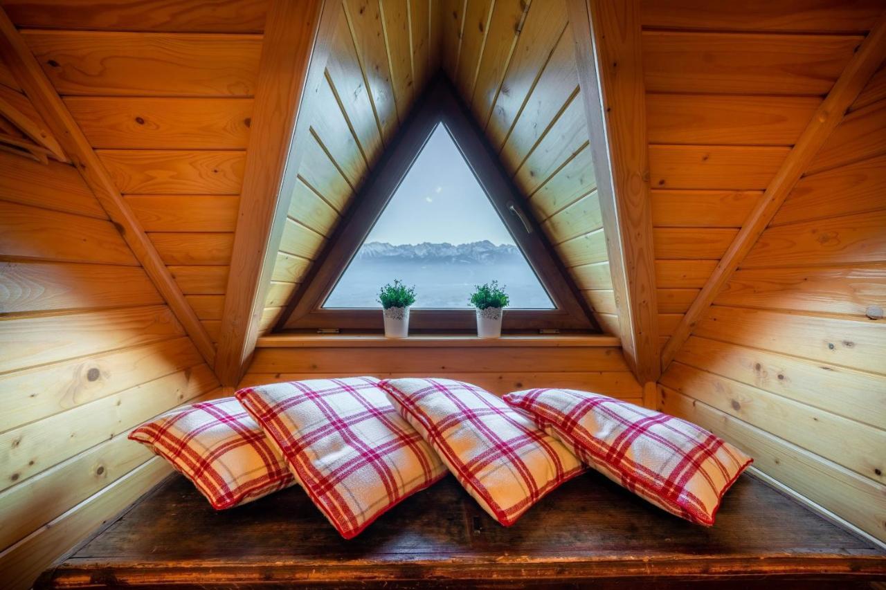 Domki Widokowe Wooden Luxury Chalet & Jacuzzi Zab Luaran gambar