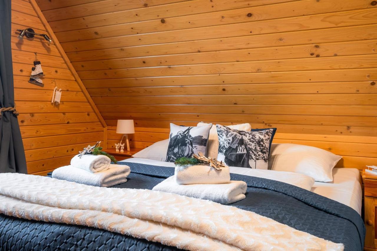 Domki Widokowe Wooden Luxury Chalet & Jacuzzi Zab Luaran gambar