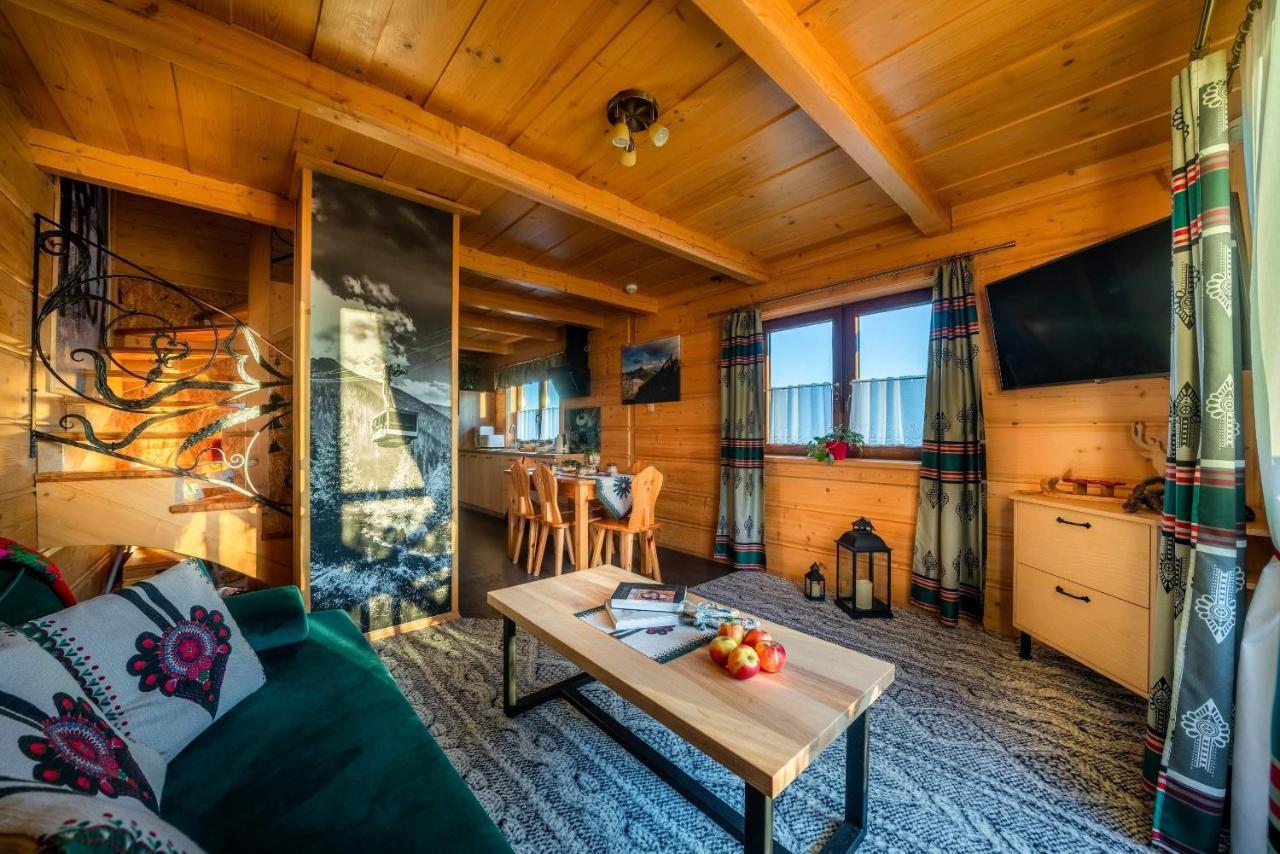 Domki Widokowe Wooden Luxury Chalet & Jacuzzi Zab Luaran gambar