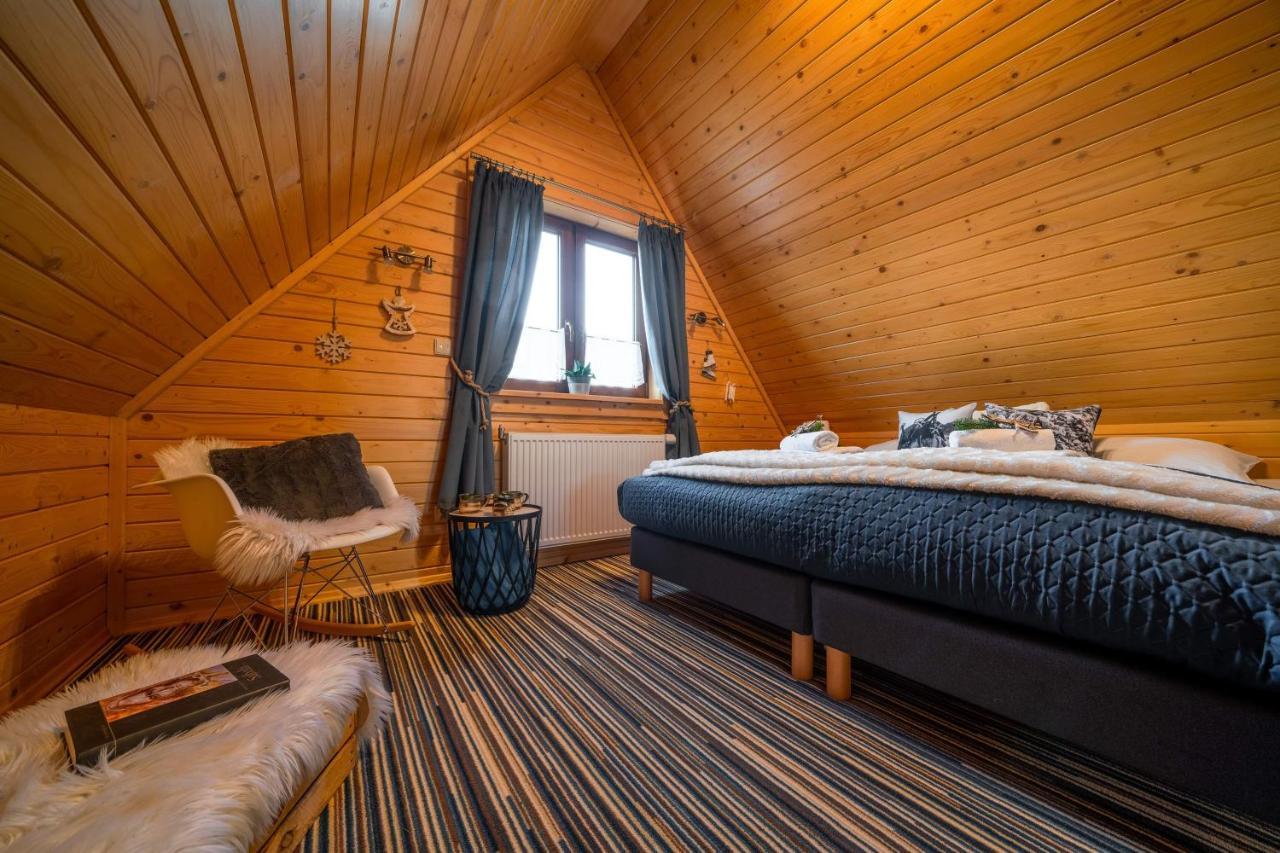 Domki Widokowe Wooden Luxury Chalet & Jacuzzi Zab Luaran gambar