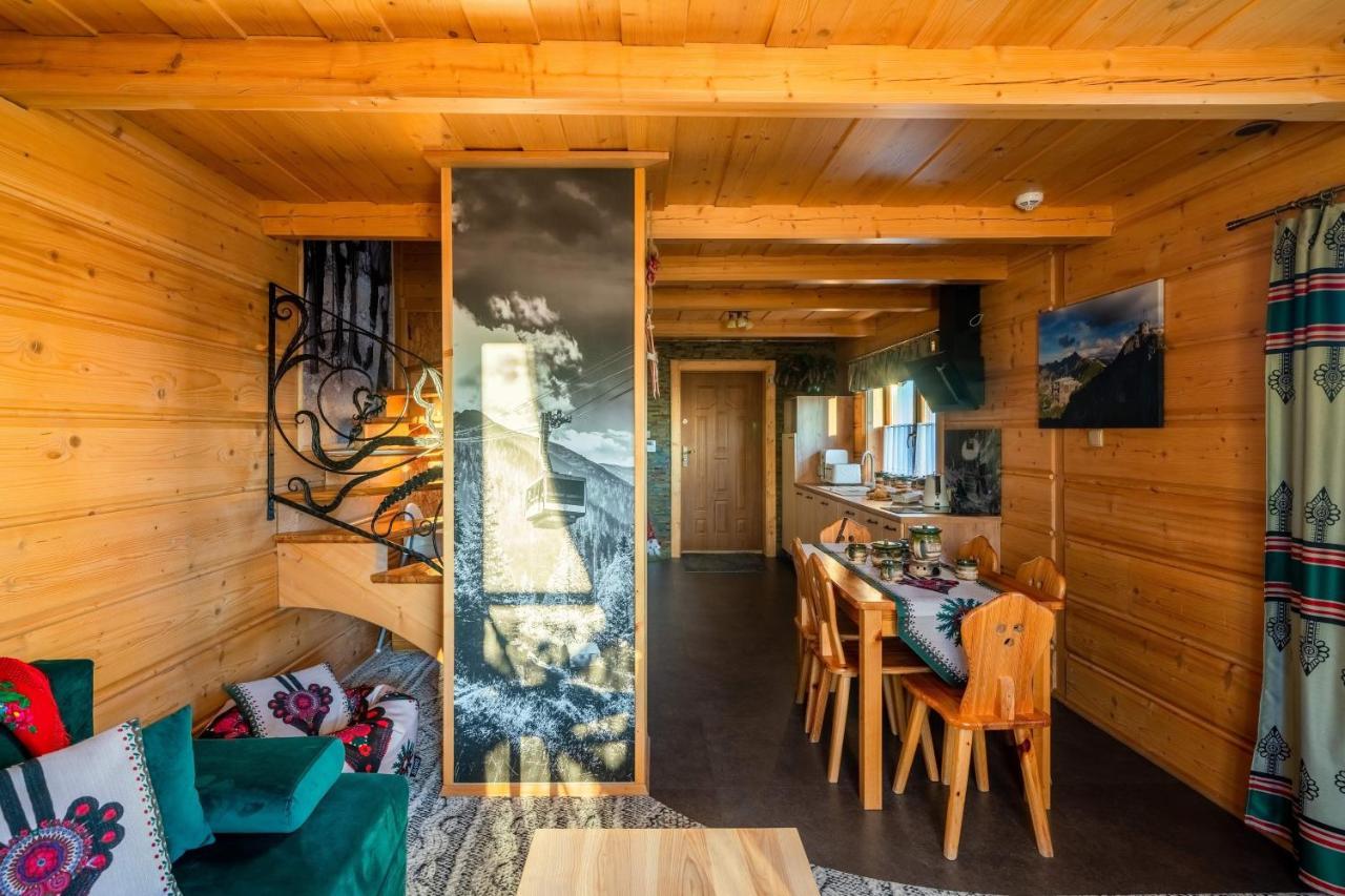 Domki Widokowe Wooden Luxury Chalet & Jacuzzi Zab Luaran gambar