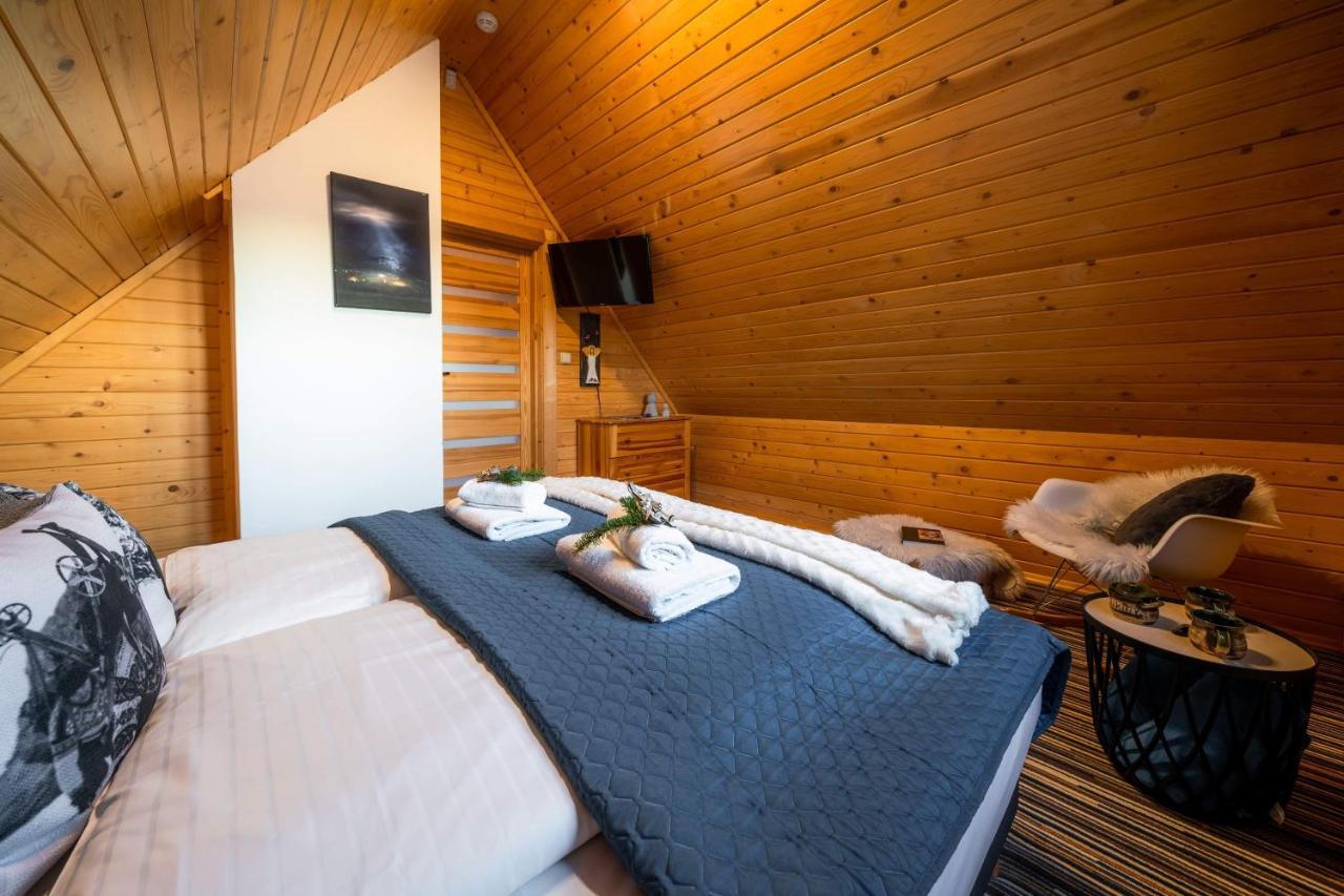 Domki Widokowe Wooden Luxury Chalet & Jacuzzi Zab Luaran gambar