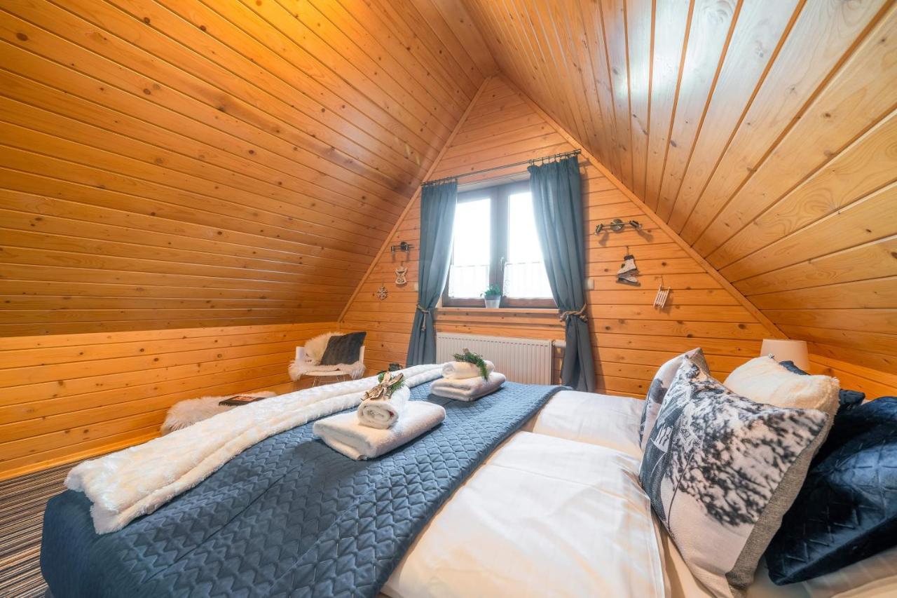 Domki Widokowe Wooden Luxury Chalet & Jacuzzi Zab Luaran gambar