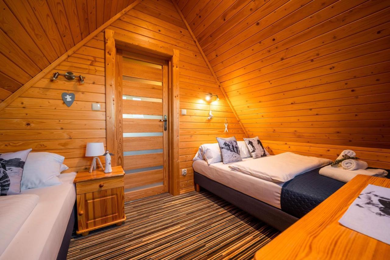 Domki Widokowe Wooden Luxury Chalet & Jacuzzi Zab Luaran gambar