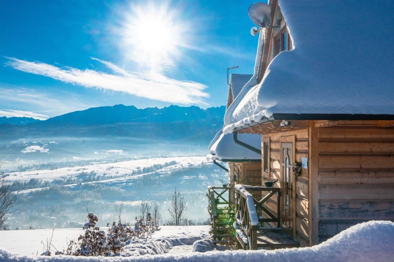 Domki Widokowe Wooden Luxury Chalet & Jacuzzi Zab Luaran gambar