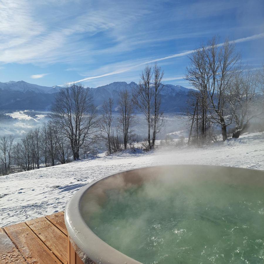 Domki Widokowe Wooden Luxury Chalet & Jacuzzi Zab Luaran gambar
