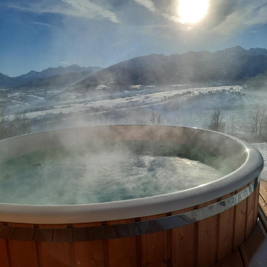 Domki Widokowe Wooden Luxury Chalet & Jacuzzi Zab Luaran gambar