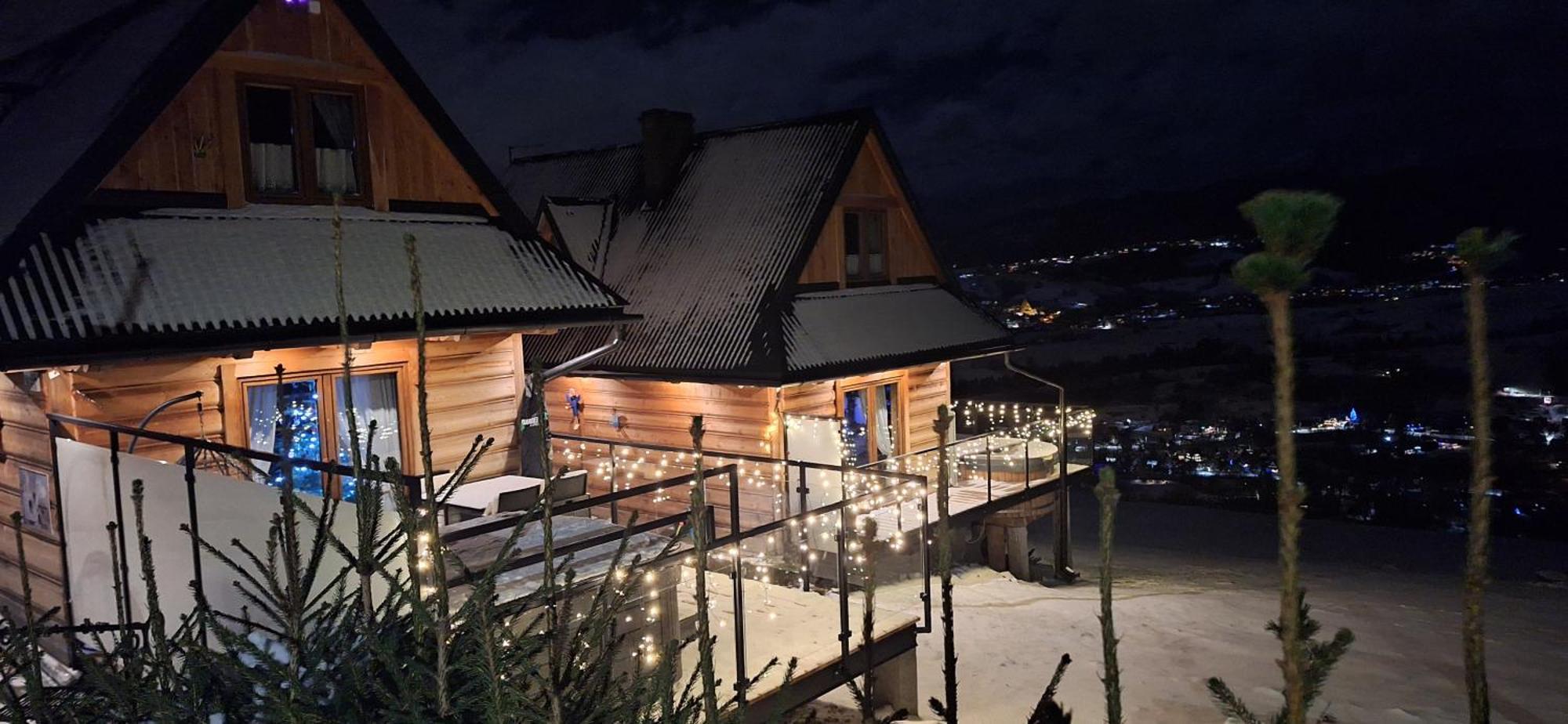 Domki Widokowe Wooden Luxury Chalet & Jacuzzi Zab Luaran gambar