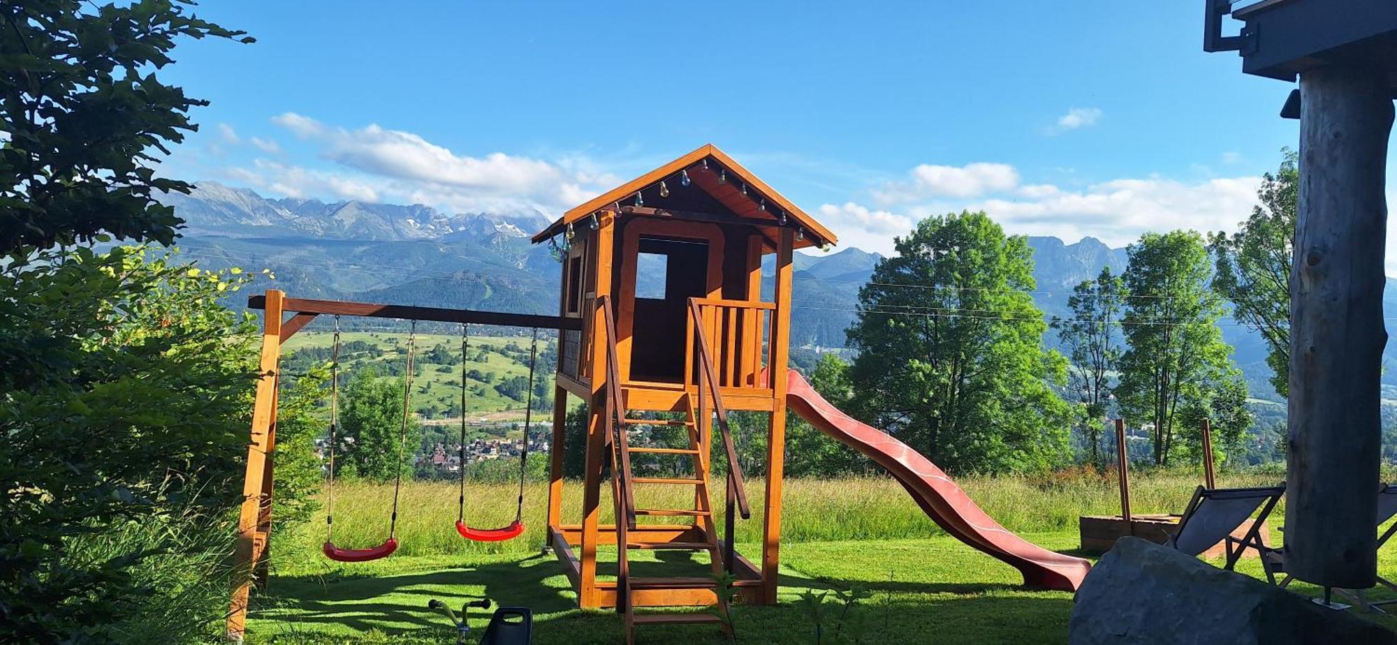 Domki Widokowe Wooden Luxury Chalet & Jacuzzi Zab Luaran gambar